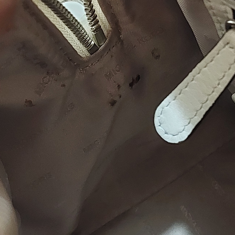 Michael Kors Ivory and Ebony Satchel - Picture 13 of 16